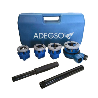 Roscadora / terraja de caños 5 piezas 1/4