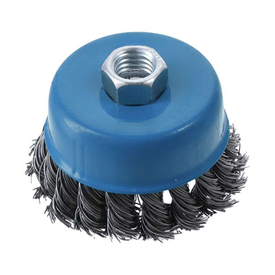 Cepillo copa alambre trenzado 125mm