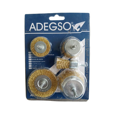 Set de cepillos circulares 5 Piezas