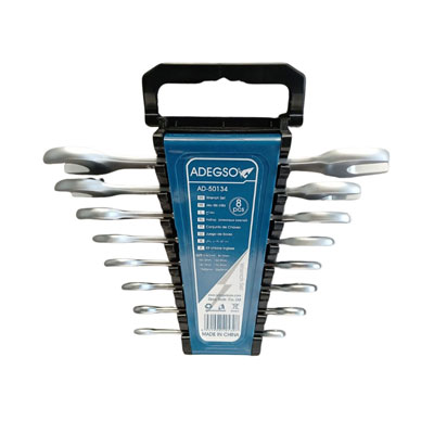 Juego de llaves boca 8 Piezas en blister