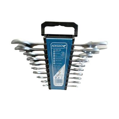 Juego de llave boca 10 Piezas en blister