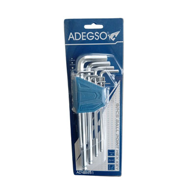 Juego de llaves Torx Largas 1.5-10mm 9 Piezas