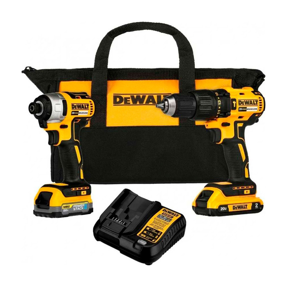 Set Taladro+Atornillador DEWALT 20v - Morano Máquinas y Herramientas