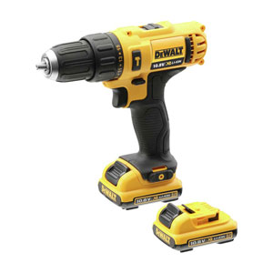 Taladro percuto inalámbrico 10mm 12v DEWALT