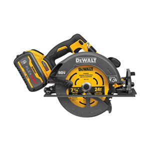 Sierra circular a batería 60v 185mm DEWALT