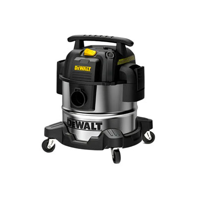 Aspiradora seco/húmedo 20 Lts tacho de acero Dewalt