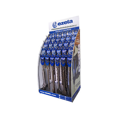 Exhibidor Metal Colgante p/Mechas de Widia de 3.00 a 25.00