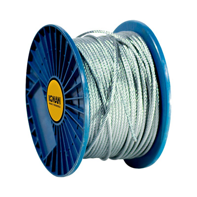 Cable de Acero Galvanizado 6x7 6mm 100 mts