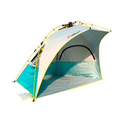 Carpa Playera Breeze Azul/Gris