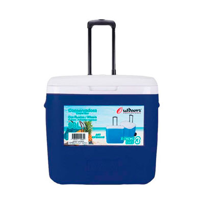 Conservadora 50 Lts Con Manija Y Tapon Azul