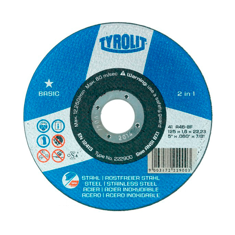 Disco de Corte BASIC 115 x 2.5 x 22