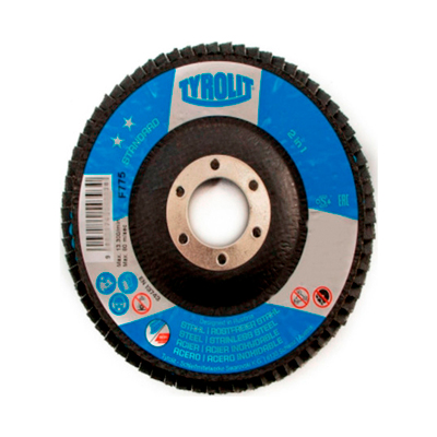 Disco Flap STANDARD Carburo Convexo Nylon 180 Grano 400