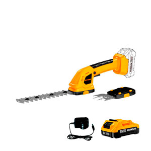 Cortasetos y Cortacésped 2 en 1 a batería 21V