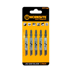 Juego 5 hojas sierra caladora p/ acero Encastre 