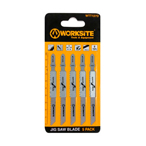 Juego 5 hojas sierra caladora p/ aluminio Encastre 